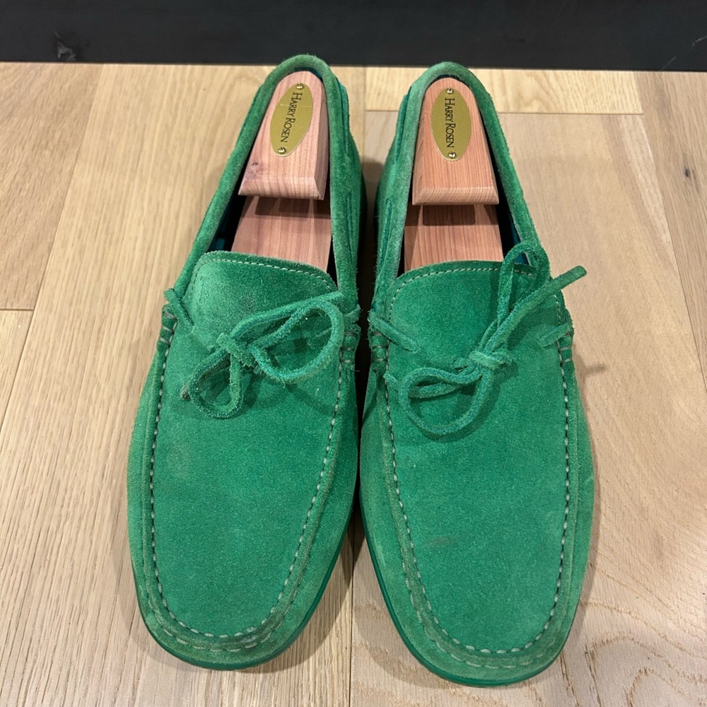 Men’s TOD’S Driving Shoes Green